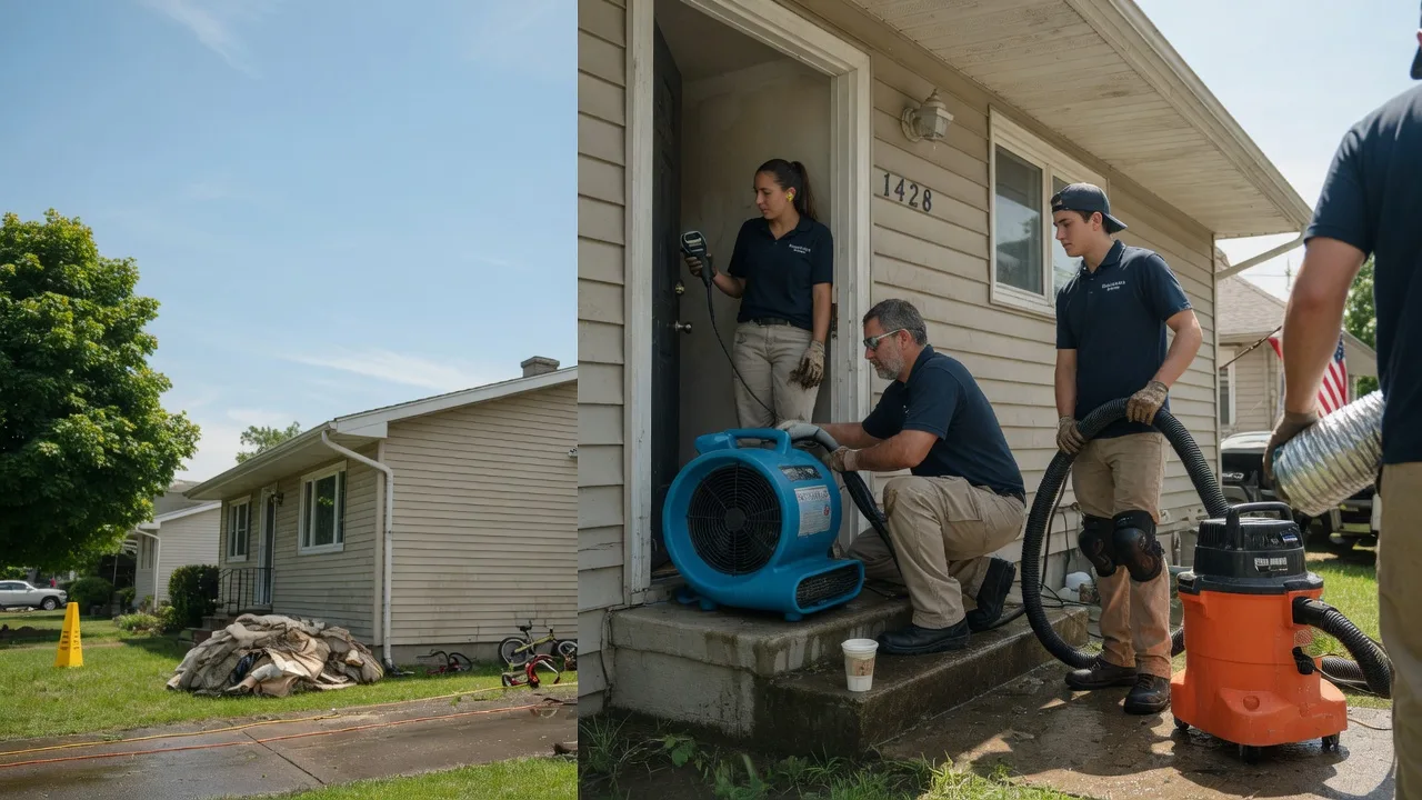 Water Damage Restoration in Lafayette, IN near me